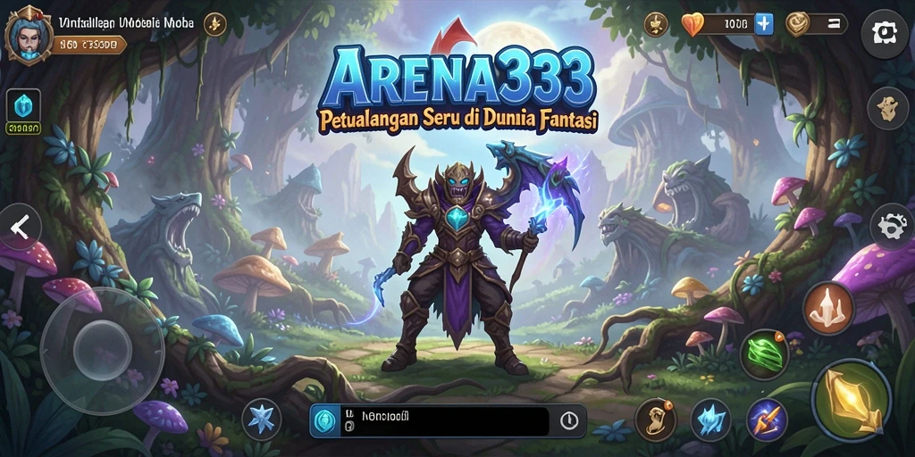 Screenshot permainan menunjukkan aksi seru dalam petualangan ARENA333.