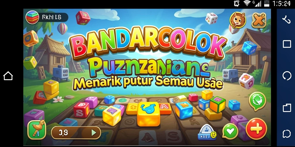 Tampilan gameplay menantang dari BANDARCOLOK yang memikat.