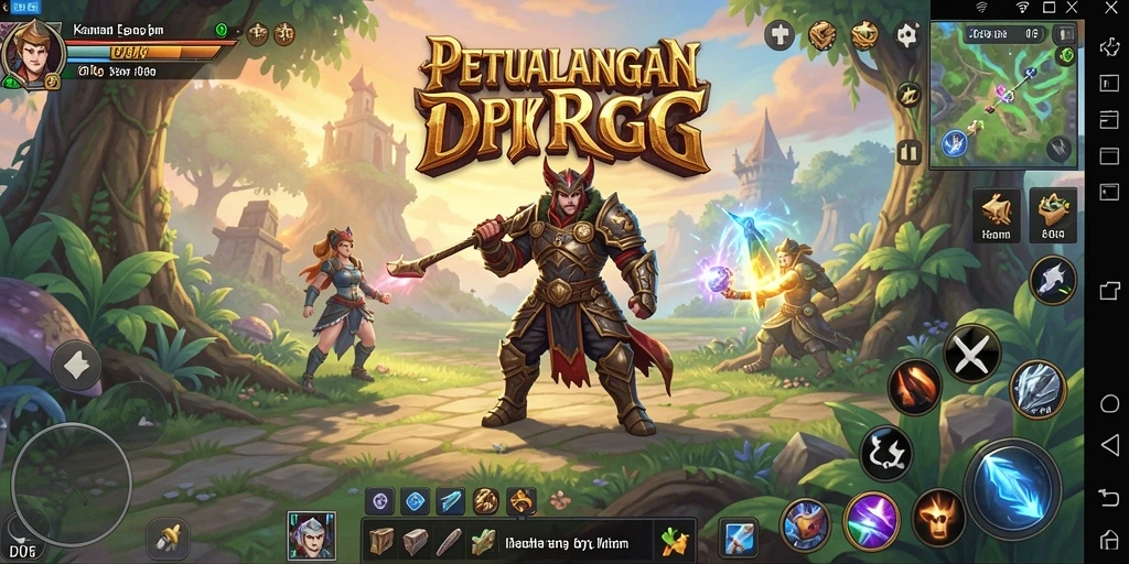 Tangkapan layar D06 menampilkan pertarungan seru dan grafis yang menakjubkan.