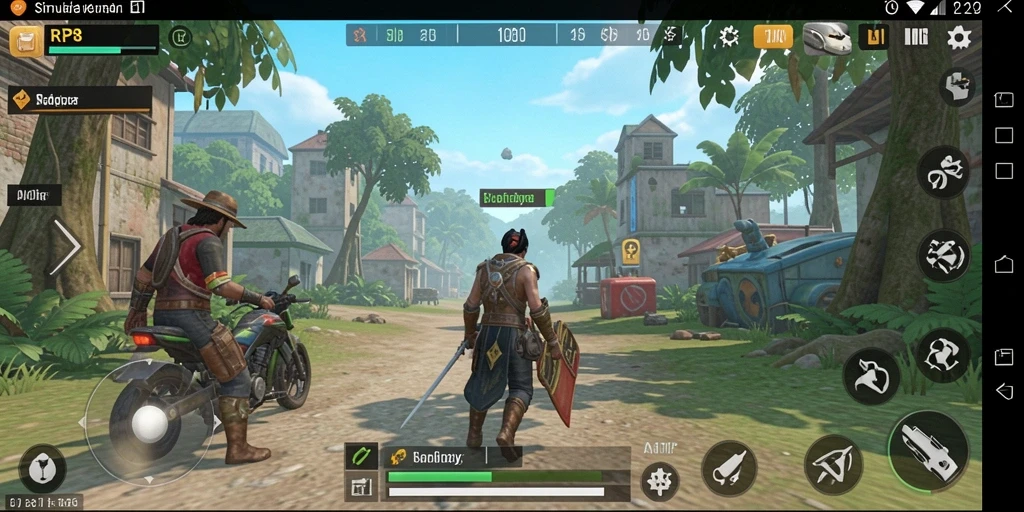Tampilan gameplay RP8 yang menarik dan interaktif.
