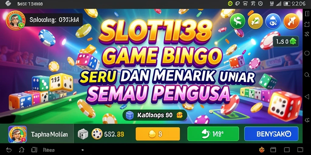 Tampilan permainan Bingo yang seru di SLOT138.